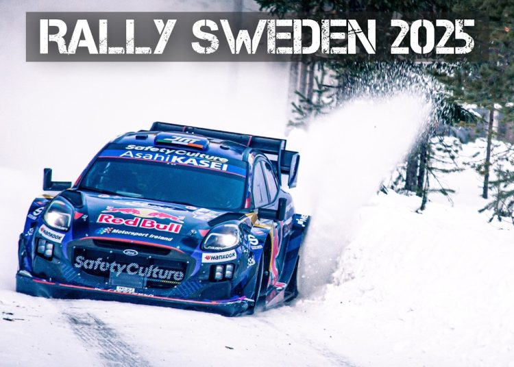 Apsolutno ravnanje svjetskog rally Championship Action-a iz Rally Švedske 2025.