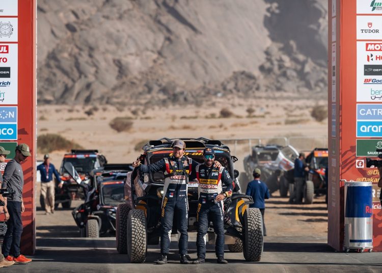 Can-Am zauzima drugo mjesto u prvom nastupu na rallyju Dakar s Maverickom R