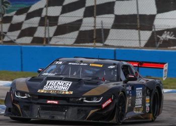 Drissi Motorsports postavlja oznake na Trans Am trasi u Atlanti