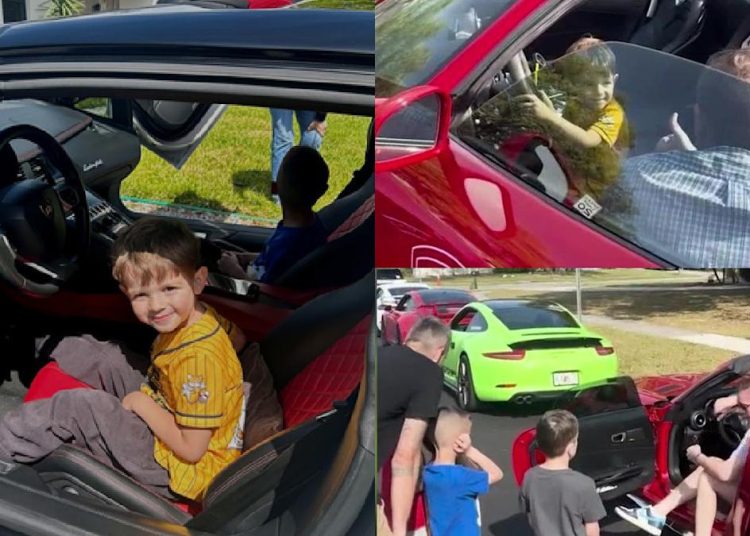 Florida Boy (4) slavi rođendan luksuznom paradom automobila koju je organizirala zajednica