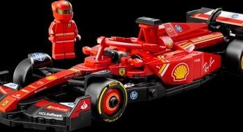 LEGO F1 Setovi omogućuju vam da na svoj stol postavite trkačku mrežu od 10 timova