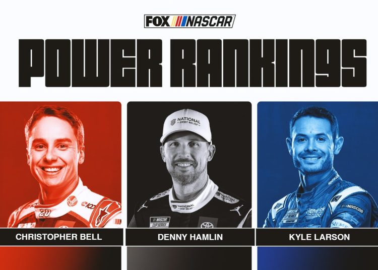 NASCAR rangiranje snage: Može li netko skinuti Christophera Bella s trona? NASCAR rangiranje snage: Može li netko skinuti Christophera Bella s trona?