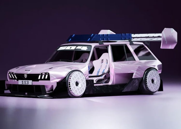 Peugeotov divlji Pikes Peak koncept preusmjerava 504 s utjecajima moto sporta i hip-hopa Peugeotov divlji Pikes Peak koncept preusmjerava 504 s utjecajima moto sporta i hip-hopa