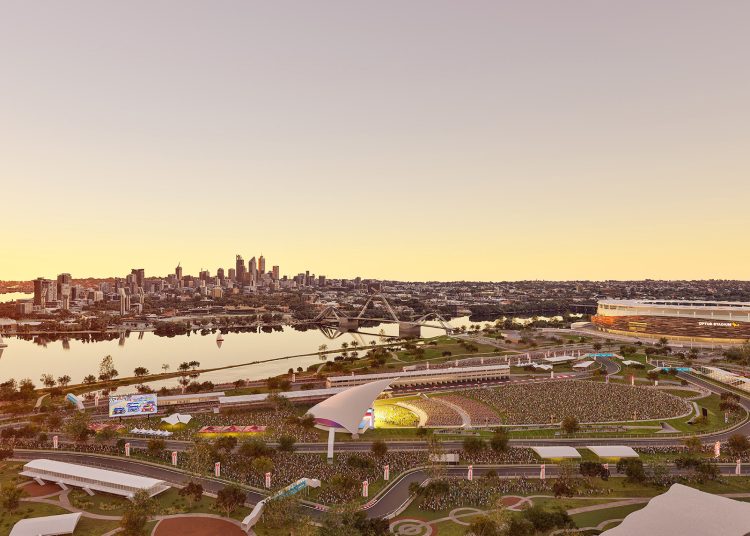 Zgrada zamaha prema novom uličnom krugu u Perth