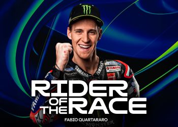 Fabio Quartararo pobjeđuje vozača u utrci!