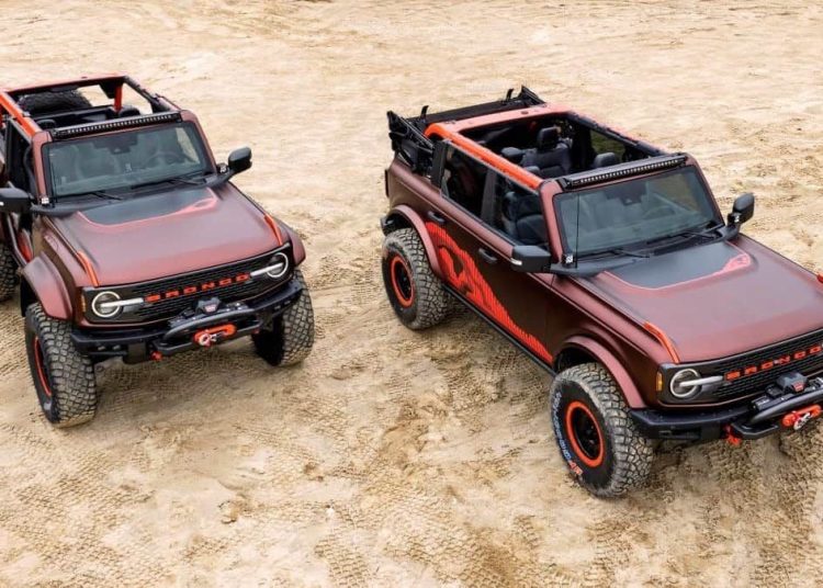 
Ford Bronco doseže nove visine s dva nova konceptna vozila
