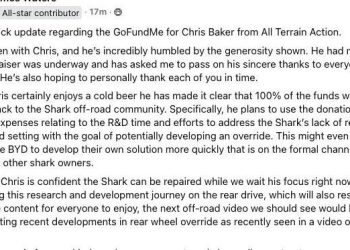 Gravitacija 1, BYD Shark 0: Pomoć zatražena nakon neuspeha na Epic Hillu