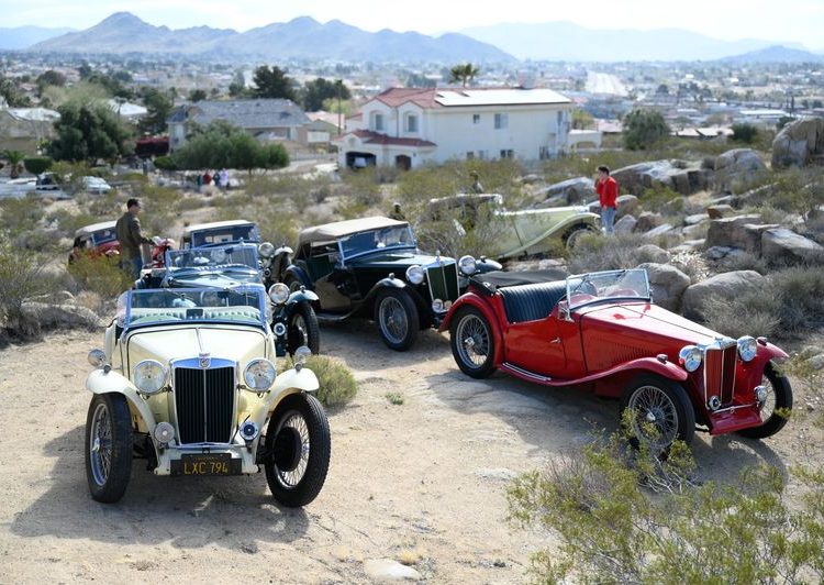 Klasični entuzijasti automobila ponovno izvode nastupnu MG TC vožnju u Apple Valley 70 godina kasnije Klasični entuzijasti automobila ponovno izvode nastupnu MG TC vožnju u Apple Valley 70 godina kasnije