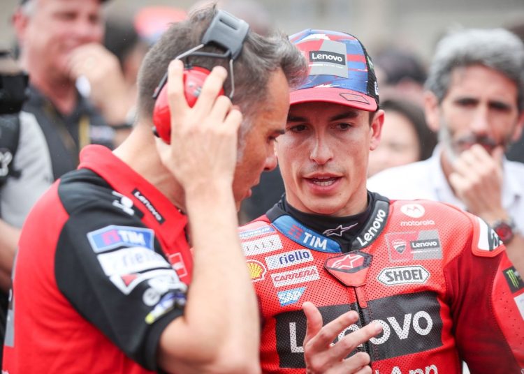 Marc Marquez objašnjava svoj STARTLine Bike Switch prije Amerike GP-a Marc Marquez objašnjava svoj STARTLine Bike Switch prije Amerike GP-a