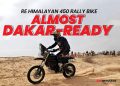 Modificirani Royal Enfield Himalayan 450 Rally Bike sada je bliži sudjelovanju na Dakar Rallyju Modificirani Royal Enfield Himalayan 450 Rally Bike sada je bliži sudjelovanju na Dakar Rallyju