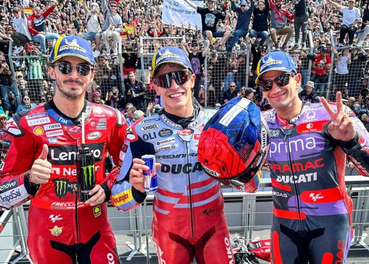 MotoGP, Australija J3, Davide Tardozzi: “Današnja utrka utiša one koji tvrde da je PECCO imao podršku Ducatija, a najbolji će pobijediti”