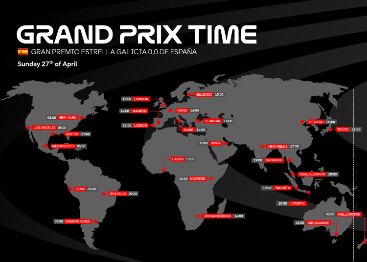 Raspored za Španjolski GP