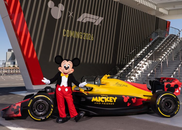 Disney i Formula 1® najavljuju suradnju s Disneyevim Mickey & Friends, koja se lansira 2026. godine. Disney i Formula 1® najavljuju suradnju s Disneyevim Mickey & Friends, koja se lansira 2026. godine.