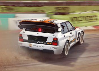 Električna delta Lancia s 670 bhp nastavlja prema World Rallycrossu