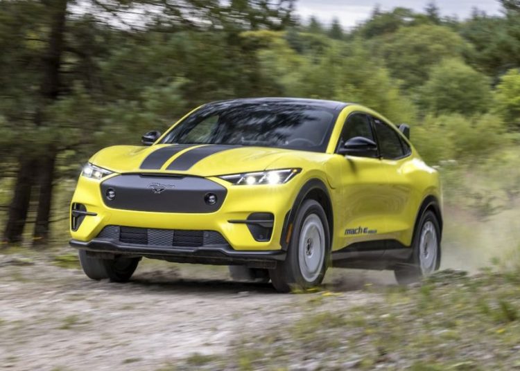 Ford Mustang Mach-E Rally: sportski električni poni spreman
