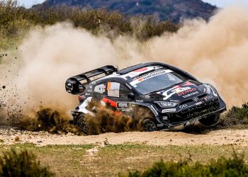 Hankook guma leđa uzbudljiva akcija na Vodafone Rally de Portugal 2025, 5. krug WRC-a