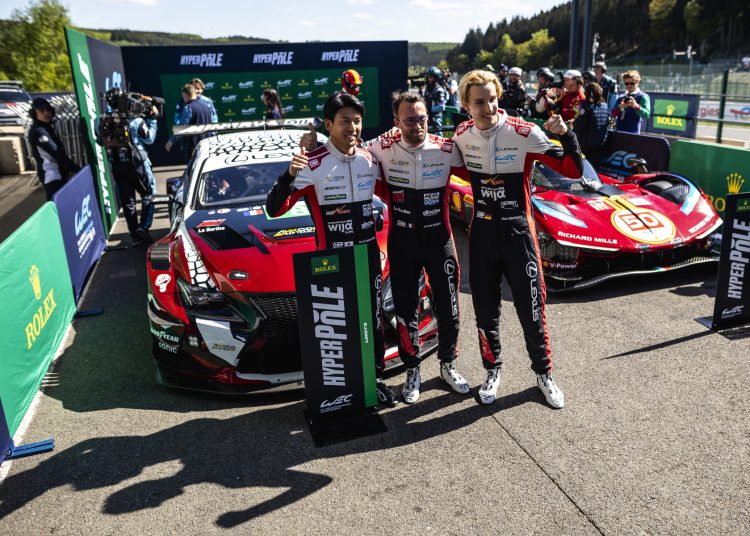 Lexus osigurava poziciju za prvo svjetsko prvenstvo Lexus osigurava poziciju za prvo svjetsko prvenstvo