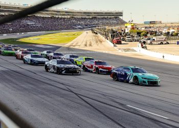 Rangiranje četiri NASCAR vozača koji su ostvarili najbrže krugove u Teksasu u povijesti NextGen