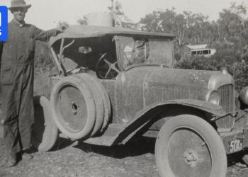 Replika Bubsie: prvi automobil koji je zaobišao Australiju na putu 1925.