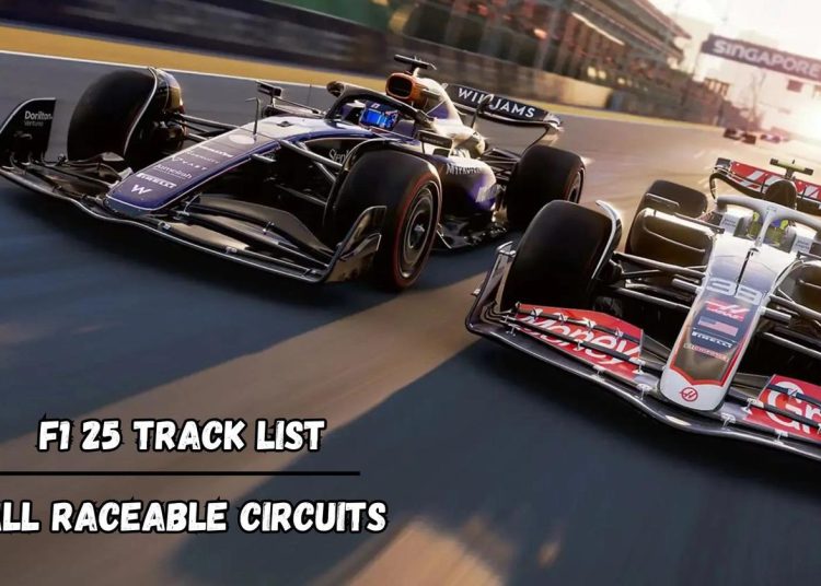 Svi trkaći krugovi u igri