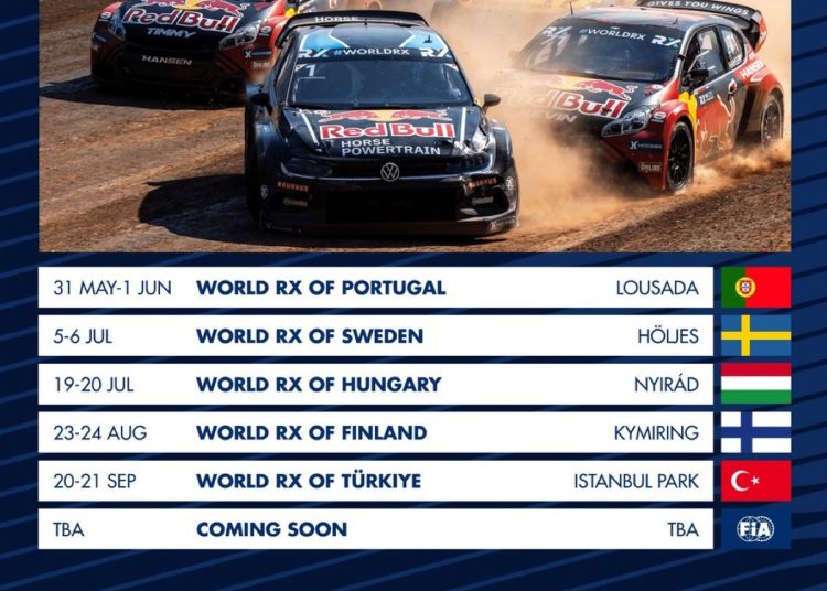 FIA objavljuje kalendar za 2025. World RX i Euro RX FIA objavljuje kalendar za 2025. World RX i Euro RX