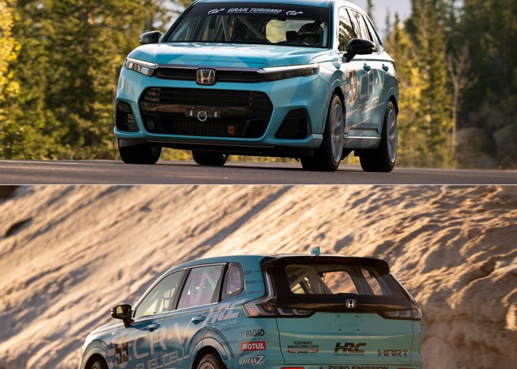 Honda CR-V E: FCEV postao prvi ulazak u utrku na Pikes Peak Hill Climb Honda CR-V E: FCEV postao prvi ulazak u utrku na Pikes Peak Hill Climb