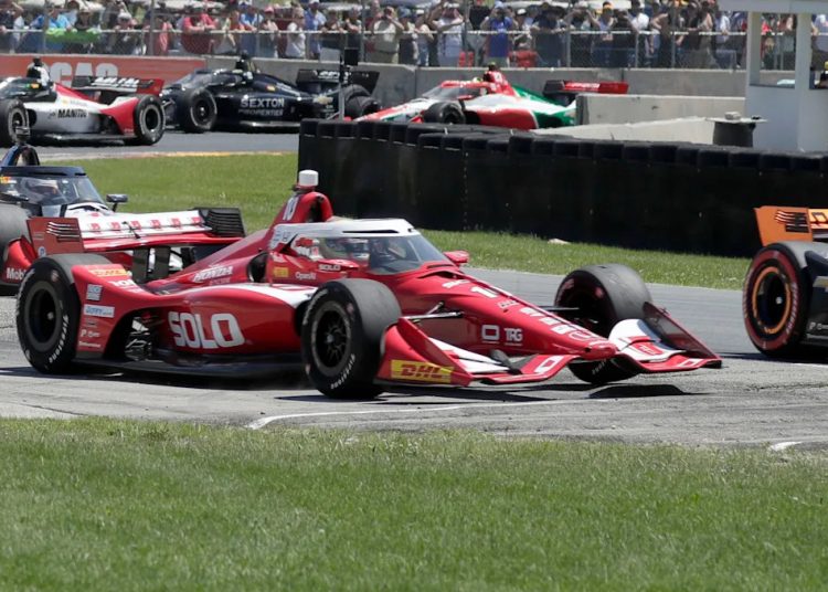 Indycar Series 2025 Vozačko prvenstvo, Novak godine, vođe kružnih mjesta nakon Road America Indycar Series 2025 Vozačko prvenstvo, Novak godine, vođe kružnih mjesta nakon Road America