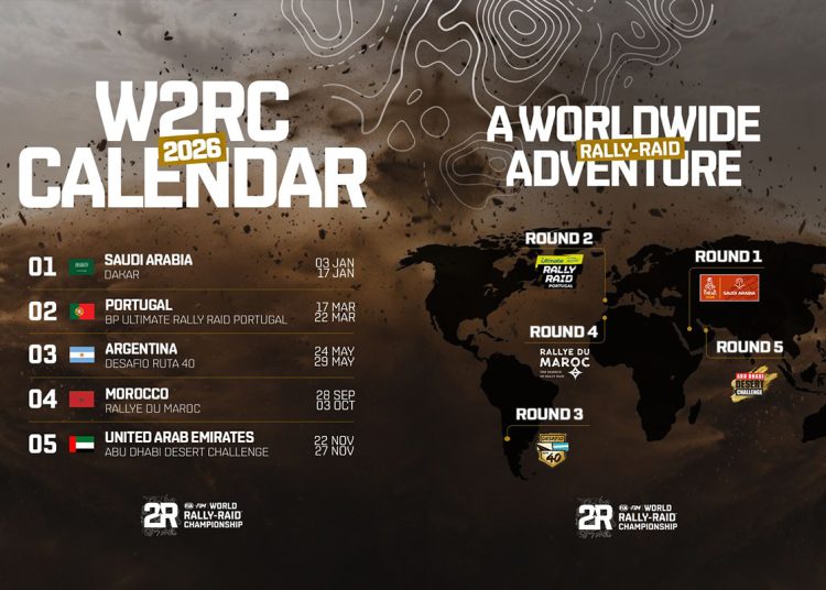 Kalendar Svjetskog rally-propadanja 2026. najavljuje 5 rundi na 4 kontinenta