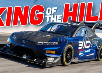 1.421 konjska snaga Super Mustang Mach-E trkački automobil suočit će se s izazovima Pikes Peaka uz F-250.