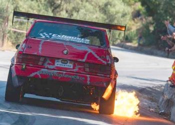 410 KS Alfa Romeo 75 Turbo prikazuje se u Grčkoj!