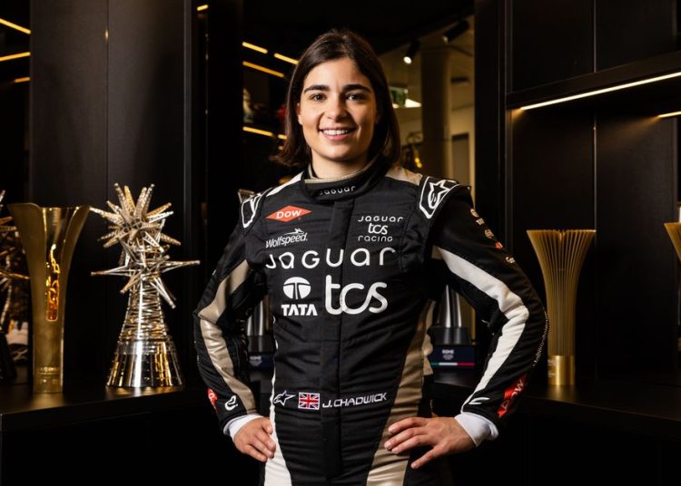 Chadwick i Fornaroli u Jaguaru na Berlin Rookie testu Chadwick i Fornaroli u Jaguaru na Berlin Rookie testu