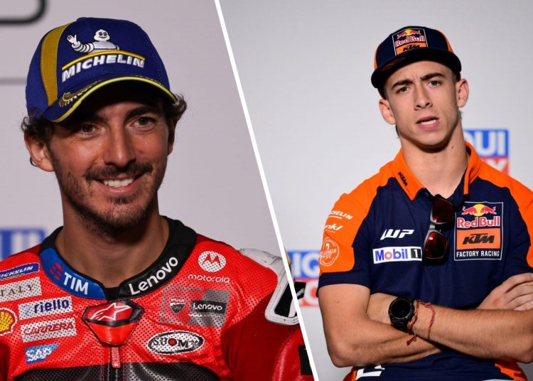 Francesco Bagnaia iznosi “nevjerojatno” promatranje o utrkama KTM zvijezde Pedra Acoste Francesco Bagnaia iznosi “nevjerojatno” promatranje o utrkama KTM zvijezde Pedra Acoste