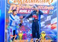 Jacques Gunawardena, Ashan Silva, njihov klasu osvajaju na Mahameruwa Rallycrossu