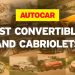 Najbolji kabrioleti i kabrioleti – pregled, ocjene i rangiranje Najbolji kabrioleti i kabrioleti – pregled, ocjene i rangiranje
