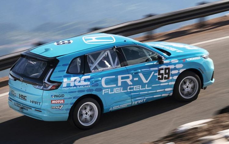 Prvi hidrogenski automobil na utrci do oblaka Prvi hidrogenski automobil na utrci do oblaka