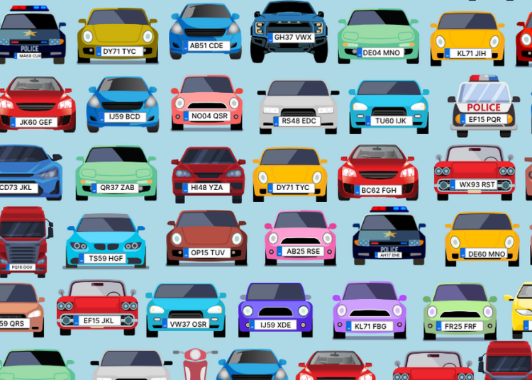 Samo najviše promatrači mogu primijetiti tablice s blizancima na ovoj prometnoj sceni – zar ne?