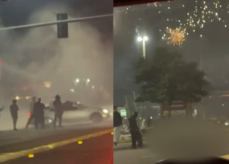 Video prikazuje tinejdžera koji je udaren automobilom tijekom ilegalnog uličnog preuzimanja u Auburnu