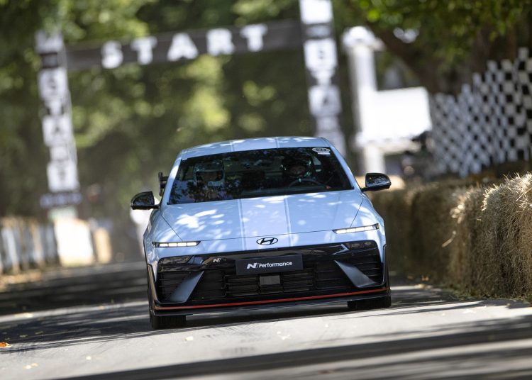 Sjajna debitantska pozornica IONIQ 6 N u Goodwoodu Sjajna debitantska pozornica IONIQ 6 N u Goodwoodu