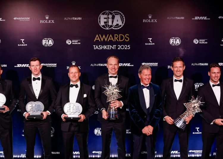 FIA dodjela nagrada WRC prvacima u Taškentu FIA dodjela nagrada WRC prvacima u Taškentu