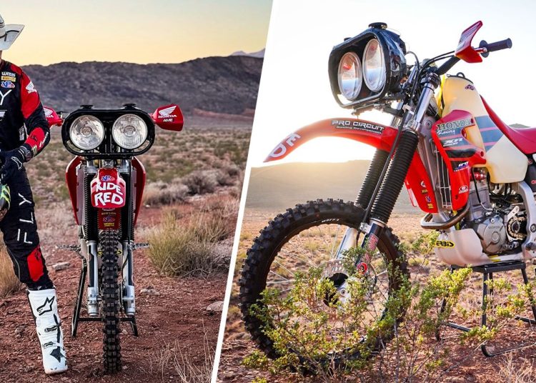 Honda XR650R Baja 1000 Tribute od tvorničkog Dakar Racera