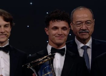 Lando Norris prva trofej Prvenstva vozača | 2025. FIA nagrade – Formula 1
