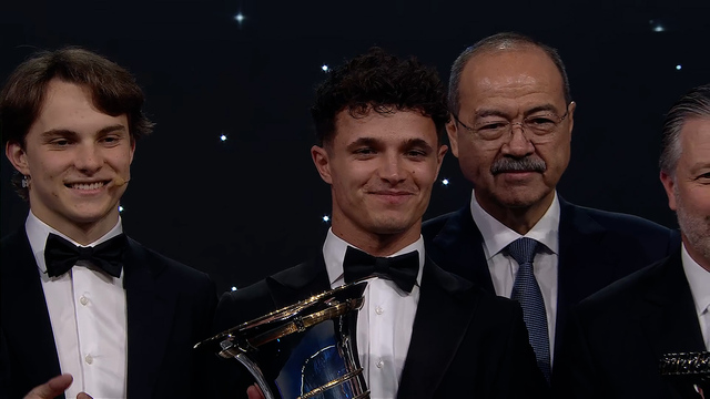Lando Norris prva trofej Prvenstva vozača | 2025. FIA nagrade – Formula 1 Lando Norris prva trofej Prvenstva vozača | 2025. FIA nagrade – Formula 1