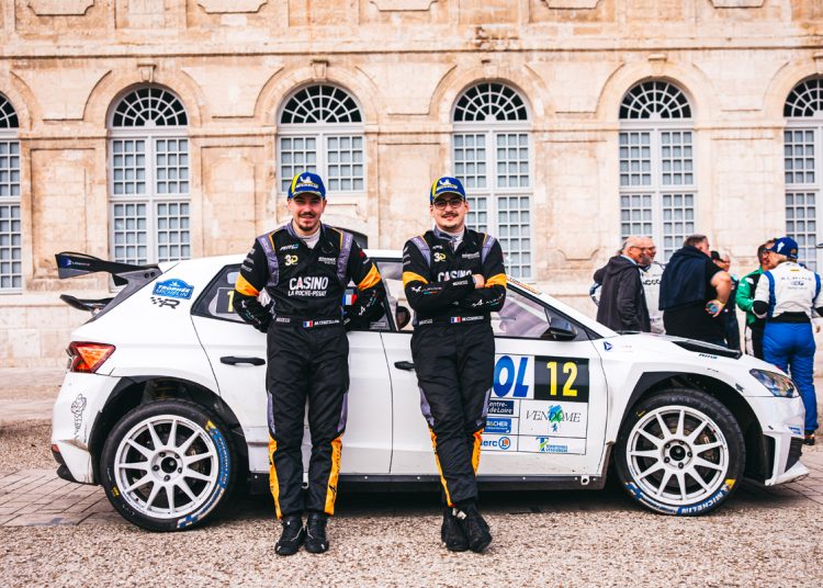 Mattéo Chatillon i Maxence Cornuau vode WRC2