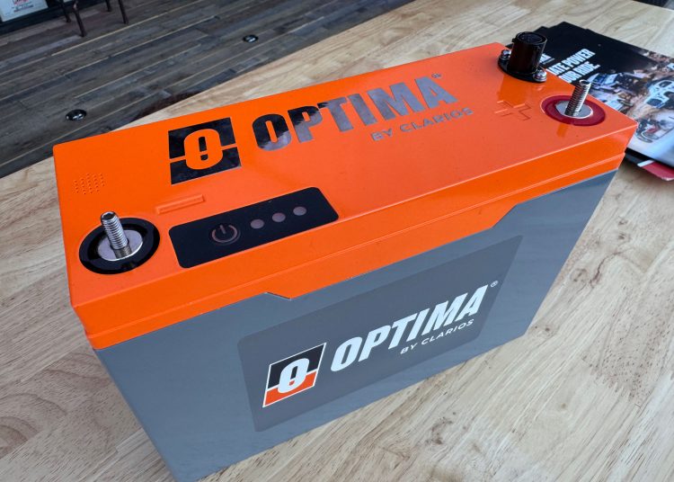 Optima izlazi s OrangeTop litijskom trkaćom baterijom