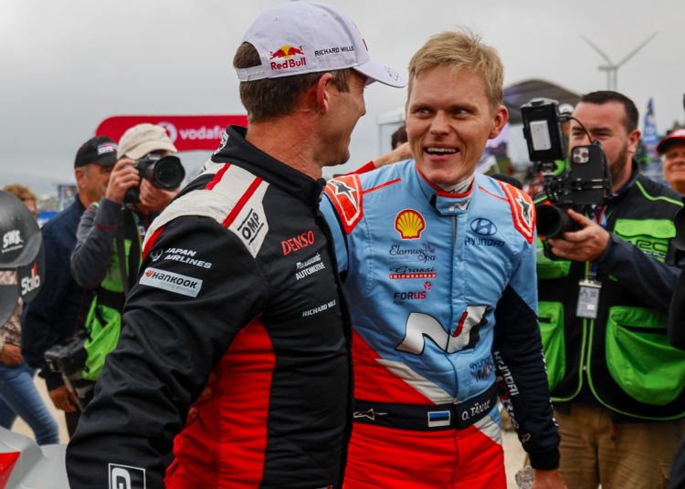 Sébastien Ogier odaje počast Ottu Tänaku Sébastien Ogier odaje počast Ottu Tänaku