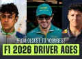 Tko su najmlađi i najstariji vozači na F1 gridu? Tko su najmlađi i najstariji vozači na F1 gridu?