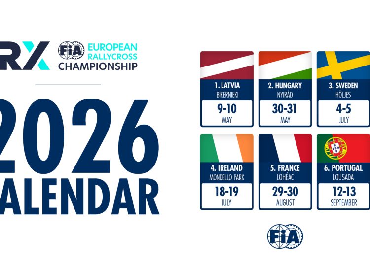 FIA predstavila kalendar Europskog prvenstva u rally krosu za 2026. FIA predstavila kalendar Europskog prvenstva u rally krosu za 2026.