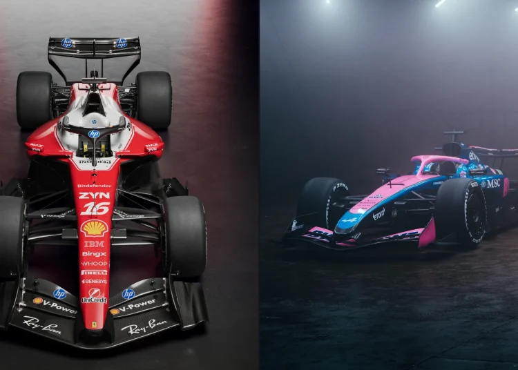 Fascinantni tehnološki pristupi pravilima iz 2026. otkriveni u novim strojevima Ferrarija i Alpine