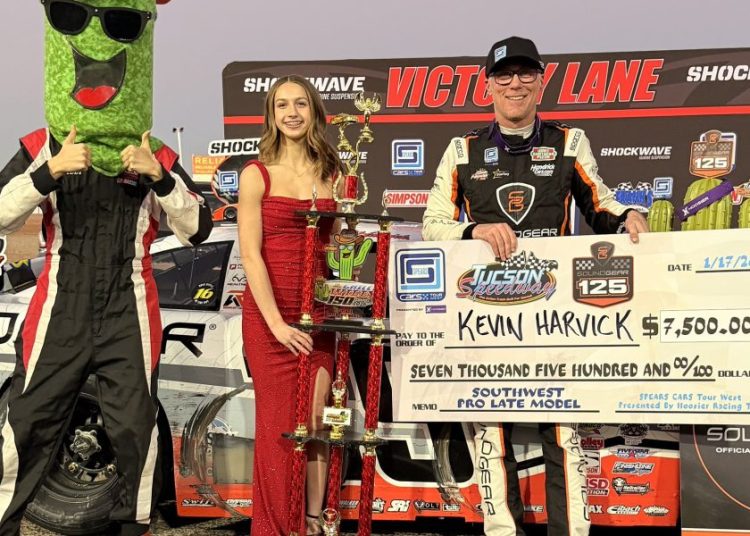 Kevin Harvick osvojen CARS Tour West Pro na otvaranju kasne sezone – Scena na kratkim stazama