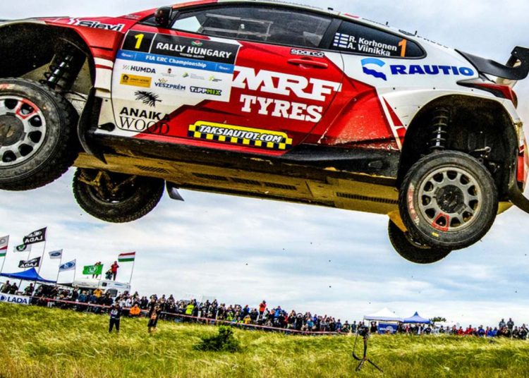 Tim MRF Tires osvojio treće FIA prvenstvo u europskom reliju – Posao s gumama